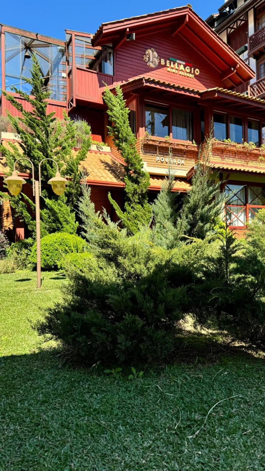 Bellagio Mini Resort - No Coracao De Gramado Eksteriør bilde
