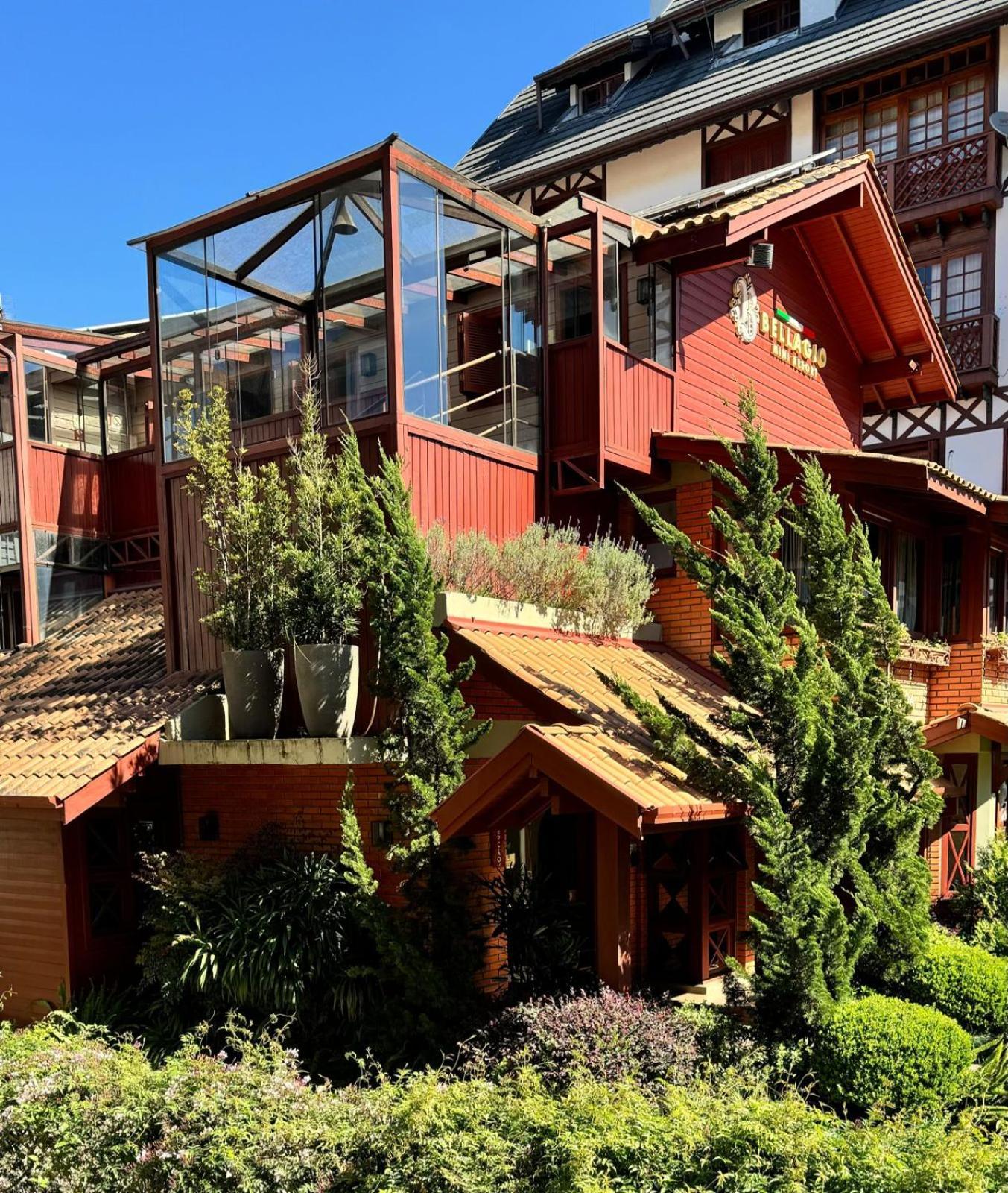 Bellagio Mini Resort - No Coracao De Gramado Eksteriør bilde